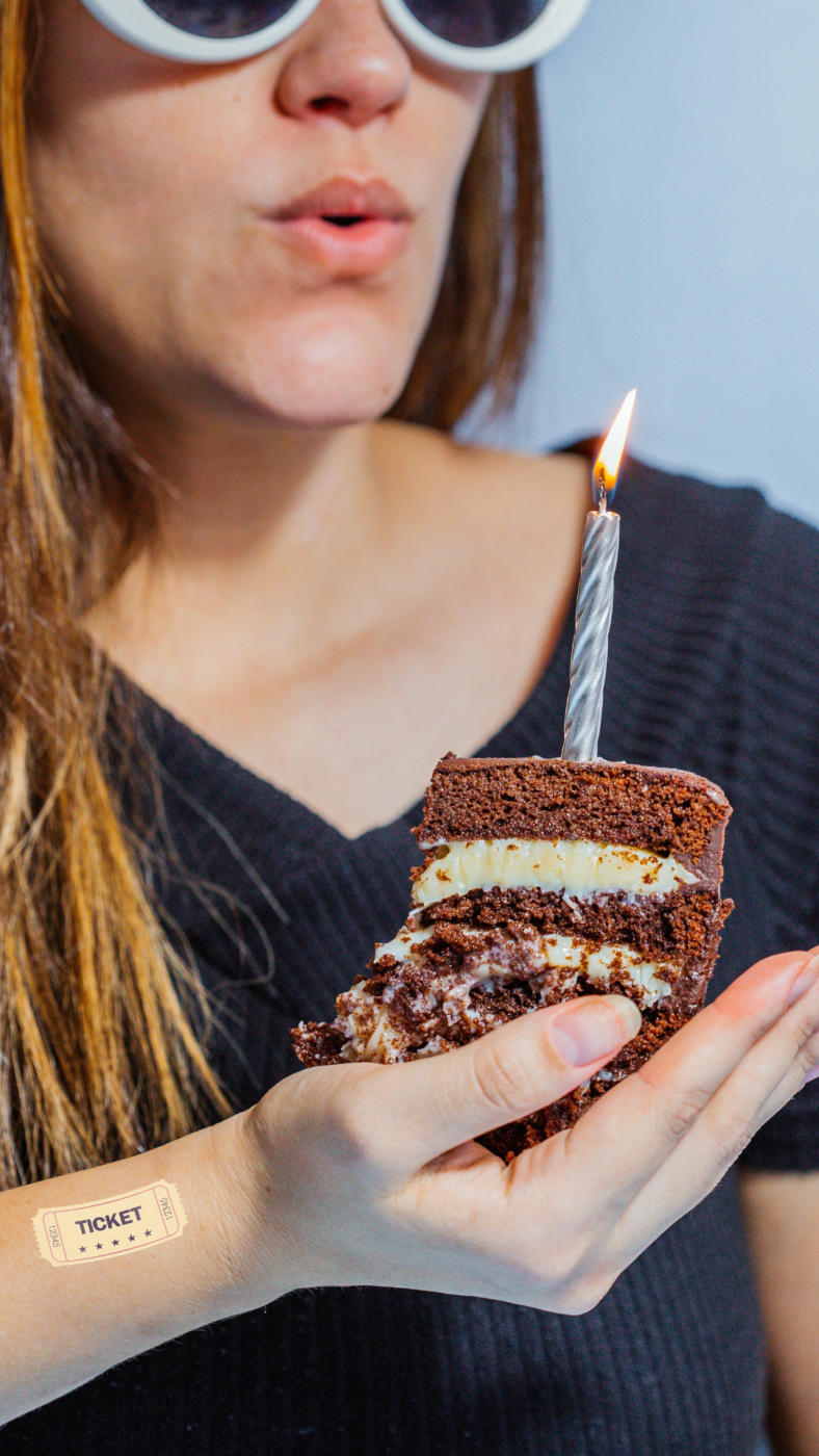 Bolo de aniversário.