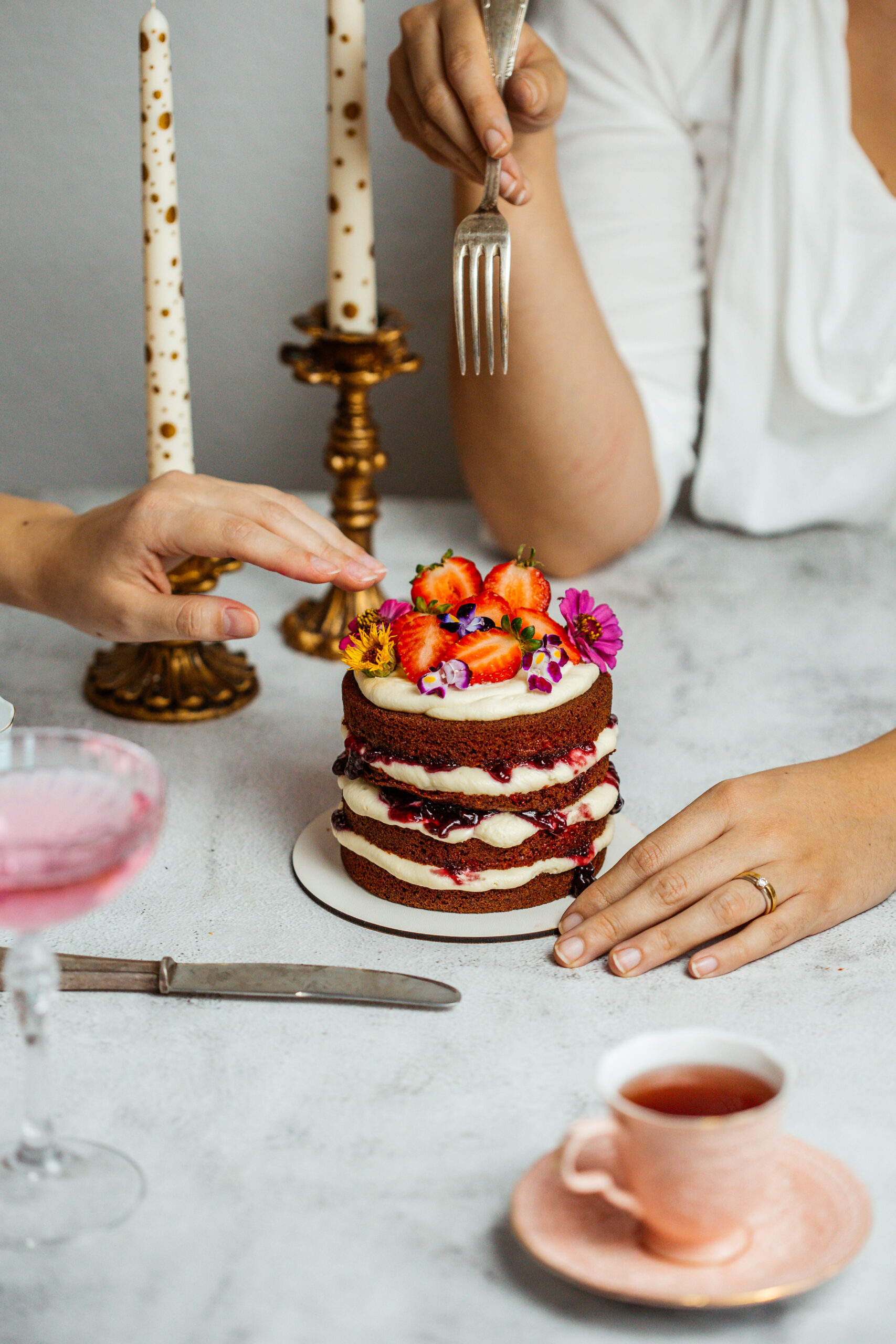 naked cake