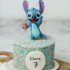 Bolo mini com Stitch